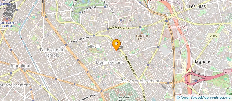 localisation de l'entreprise LAMBERT                       MARC  PARIS