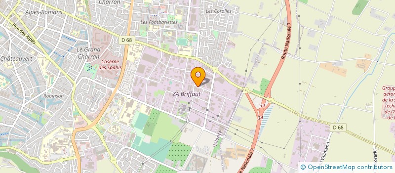 localisation de l'entreprise LAMBERT MECANIQUE  VALENCE