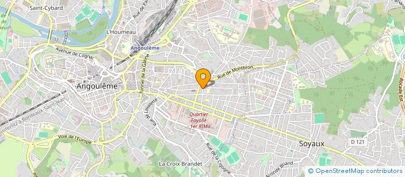 localisation de l'entreprise LAMBERT ORTHOPEDIC CONSULTING à ANGOULEME