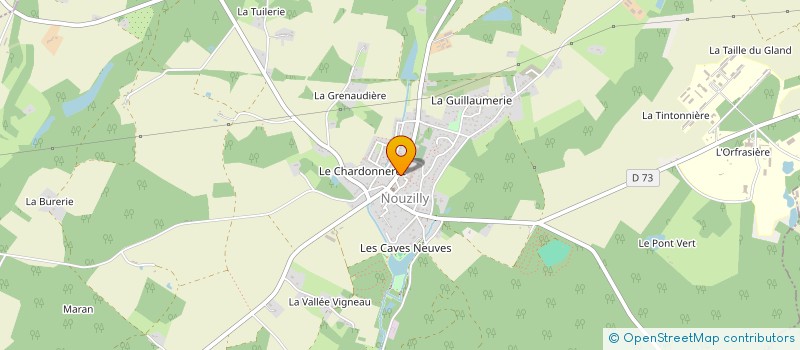 localisation de l'entreprise LAMBERT-PALISSE  NOUZILLY