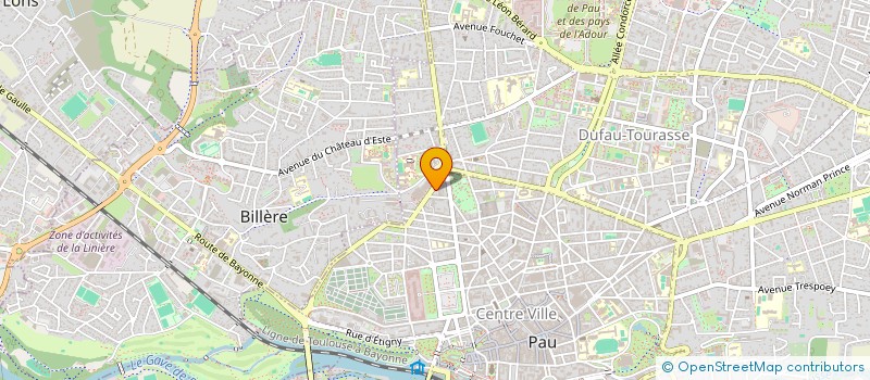 localisation de l'entreprise LAMBERT REAL ESTATE à PAU