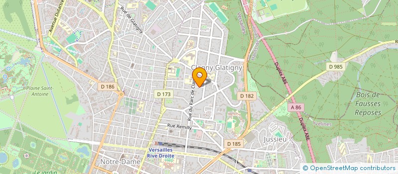localisation de l'entreprise LAMBERT RENAULD HOLDING à VERSAILLES