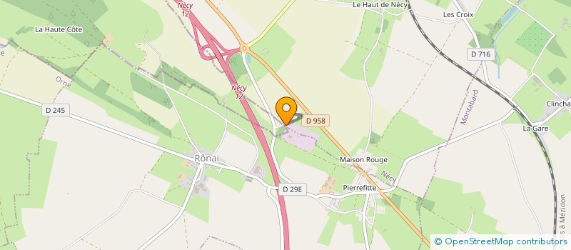 localisation de l'entreprise LAMBERT SERVICES à NECY