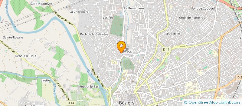 localisation de l'entreprise LAMBERT SYLVAIN NS'CO SION à BEZIERS