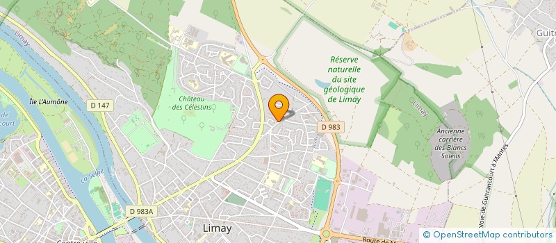 localisation de l'entreprise LAMBERT TRANSPORTS SERVICES  LIMAY