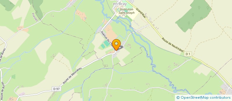 localisation de l'entreprise LAMBERT VET CONSEILS  MESNIERES-EN-BRAY