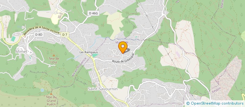 localisation de l'entreprise LAMBERTI à SAINT-SAVOURNIN