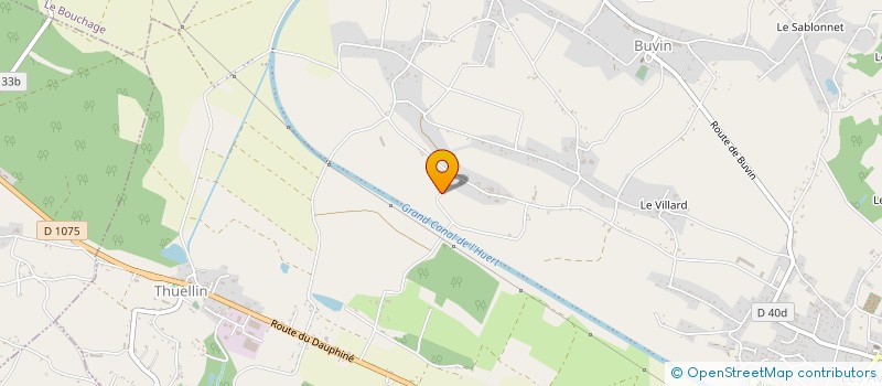 localisation de l'entreprise LAMBERTI IMMO  LES AVENIERES VEYRINS-THUELLIN