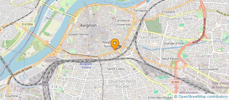 localisation de l'entreprise LAMBERTIN-FABRE  AVIGNON