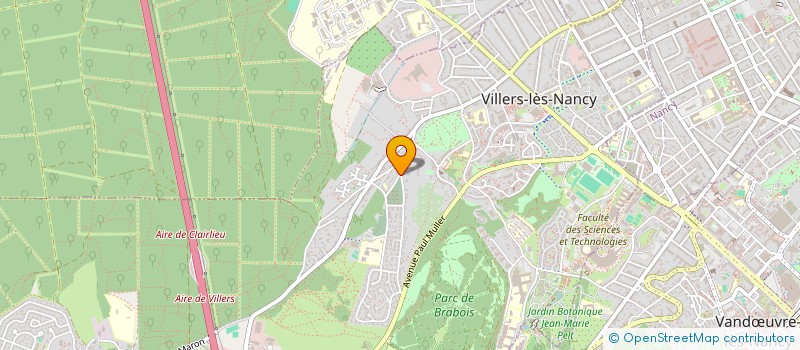 localisation de l'entreprise LAMBEZELLEC PILIER ROUGE à VILLERS-LES-NANCY