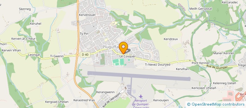 localisation de l'entreprise LAMBIG  PLUGUFFAN