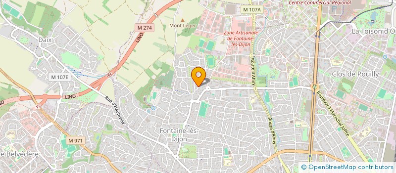 localisation de l'entreprise LAMBIMMO  FONTAINE-LES-DIJON