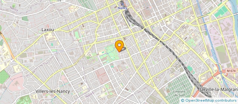 localisation de l'entreprise LAMBINET - STE MARIE  NANCY