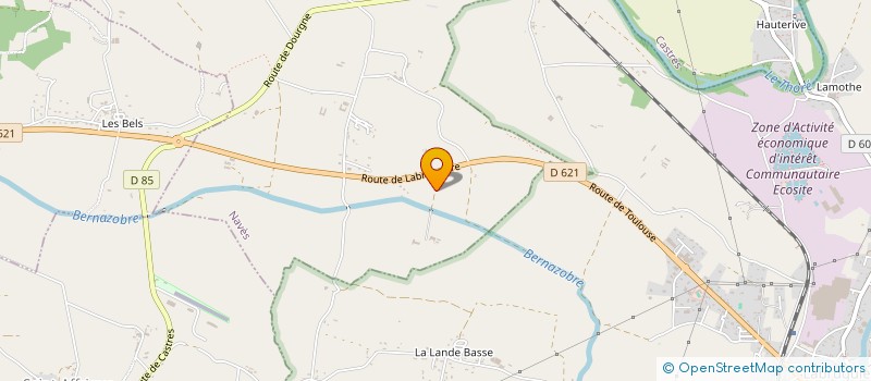 localisation de l'entreprise LAMBING GULLY  NAVES