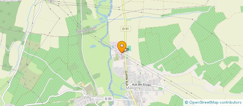 localisation de l'entreprise LAMBLIN FILS  MALIGNY