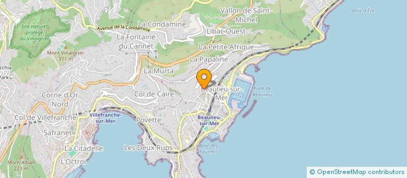 localisation de l'entreprise LAMBO à BEAULIEU-SUR-MER