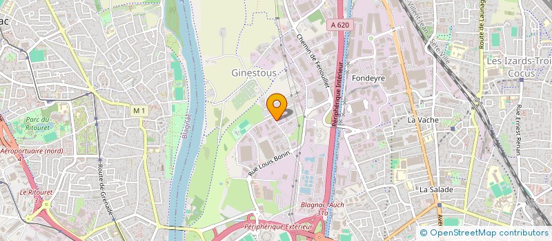 localisation de l'entreprise LAMBOLEY DIAGNOSTIC à TOULOUSE