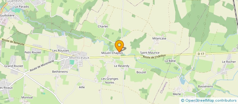 localisation de l'entreprise LAMBOPIC  MONTCEAUX