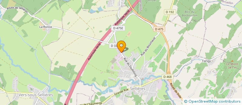 localisation de l'entreprise LAMBOTINJAQUET  SELLIERES