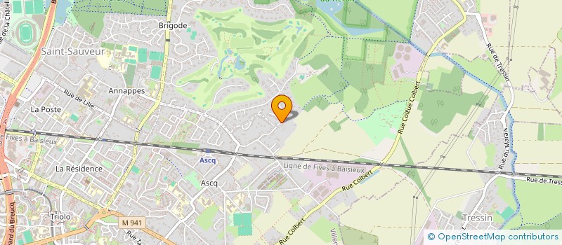 localisation de l'entreprise LAMBRE FREDERIC ET PATRICK à VILLENEUVE-D'ASCQ