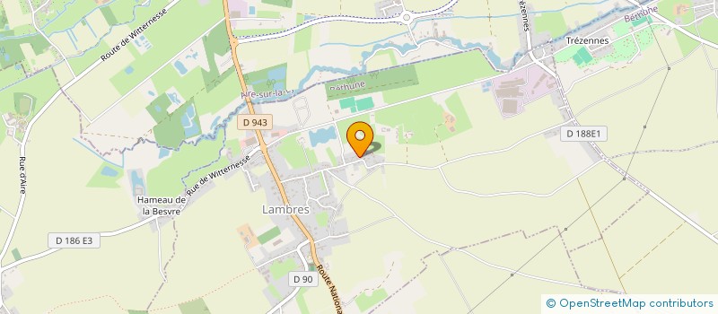 localisation de l'entreprise LAMBRES RECYCLAGE  LAMBRES