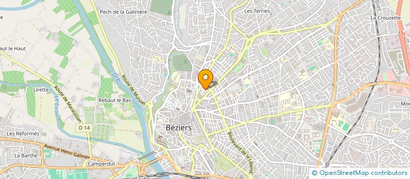 localisation de l'entreprise LAMBSBREAD ASSOCIATION  BEZIERS