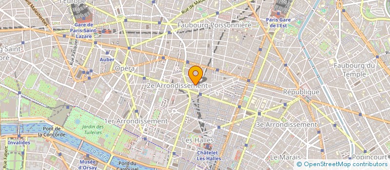 localisation de l'entreprise LAMC  PARIS
