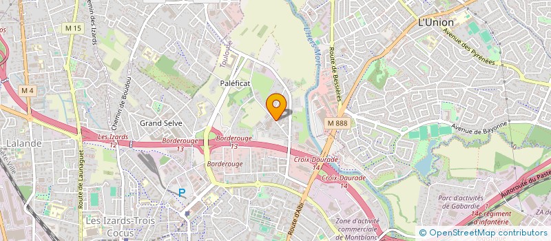localisation de l'entreprise LAMCELOU à TOULOUSE