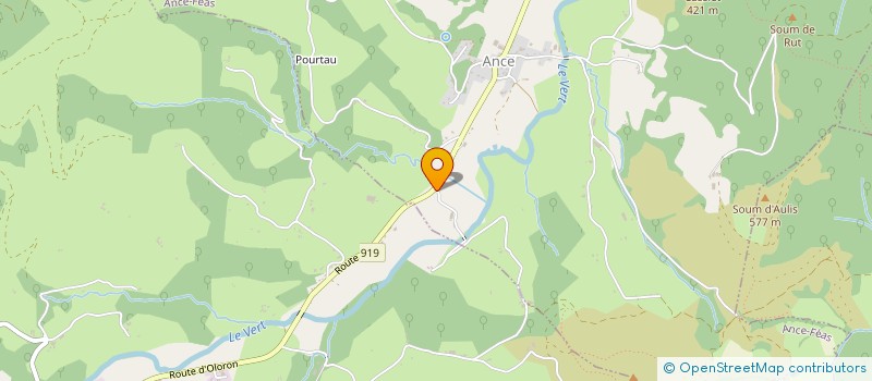 localisation de l'entreprise LAMCHA  LANNE-EN-BARETOUS