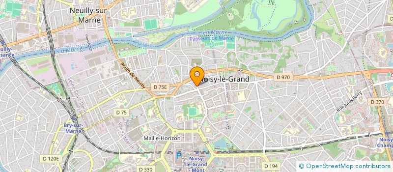localisation de l'entreprise LAMEIRA à NOISY-LE-GRAND