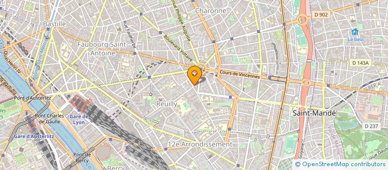 localisation de l'entreprise LAMELEC à PARIS
