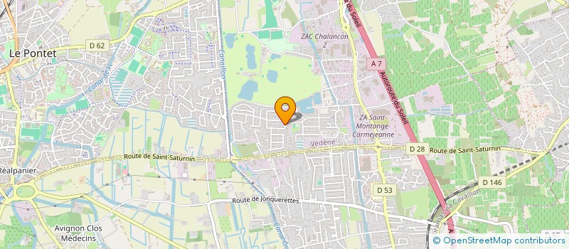 localisation de l'entreprise LAMELISS EVENT  VEDENE