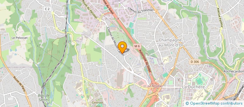 localisation de l'entreprise LAMENE  ECULLY