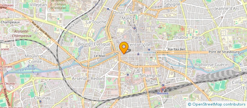 localisation de l'entreprise LAMENNAIS 21  RENNES