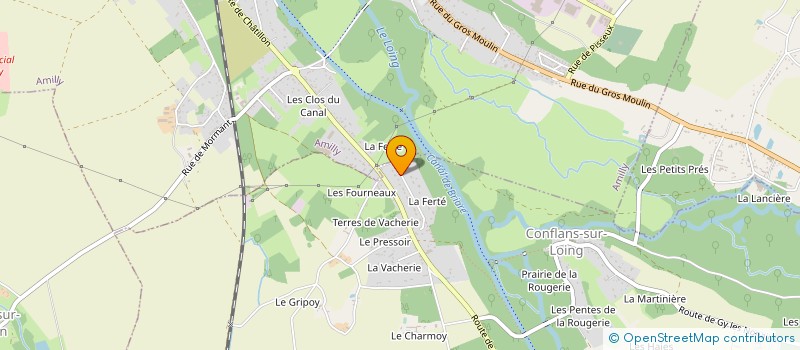 localisation de l'entreprise LAMEOL à CONFLANS-SUR-LOING