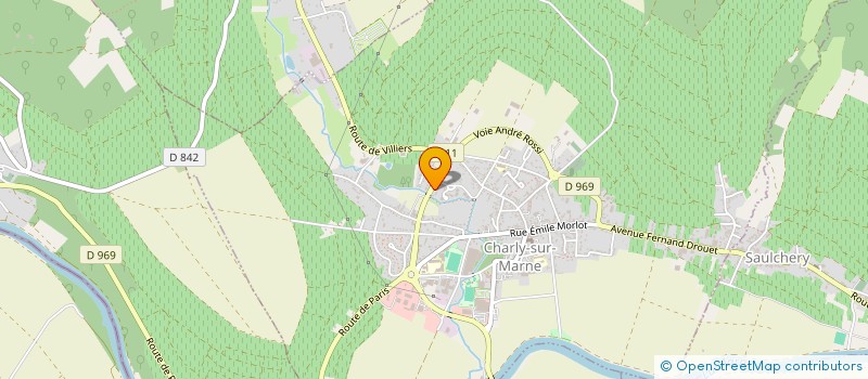 localisation de l'entreprise LAMERE & CRAPART  ROMENY-SUR-MARNE