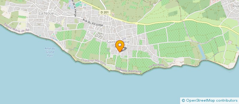 localisation de l'entreprise LAMERIQUE  SAINTE-MARIE-DE-RE