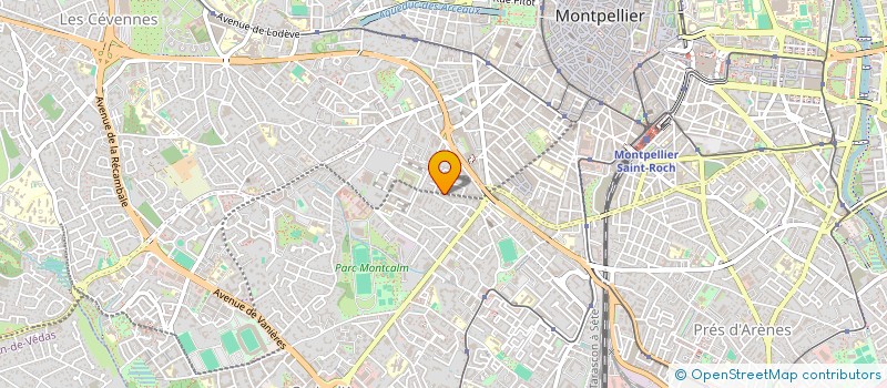 localisation de l'entreprise LAMES DU COIFFEUR à MONTPELLIER