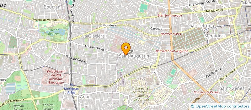 localisation de l'entreprise LAMES FRUITS à BORDEAUX