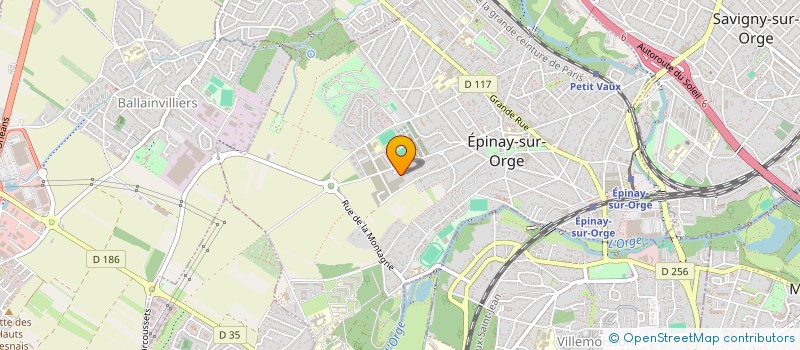 localisation de l'entreprise LAMETO  EPINAY-SUR-ORGE