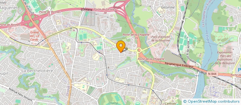 localisation de l'entreprise LAMEYNARDIE à NANTES