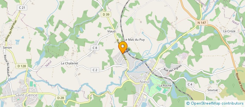 localisation de l'entreprise LAMFAGI à NIEUL