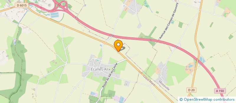 localisation de l'entreprise LAMG MOBILITY  ECALLES-ALIX