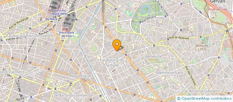 localisation de l'entreprise LAMI  PARIS