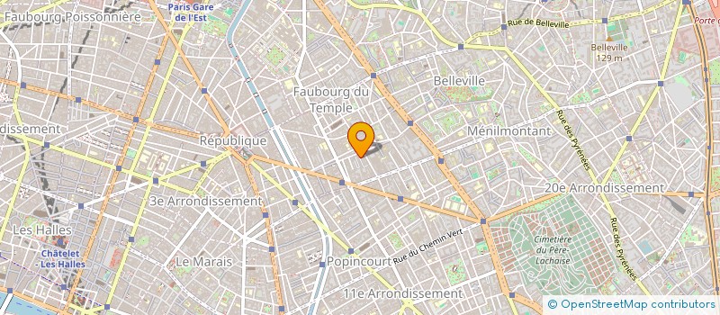 localisation de l'entreprise LAMI  PARIS