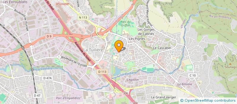 localisation de l'entreprise LAMI DES FRUITS ET LEGUMES à VITROLLES