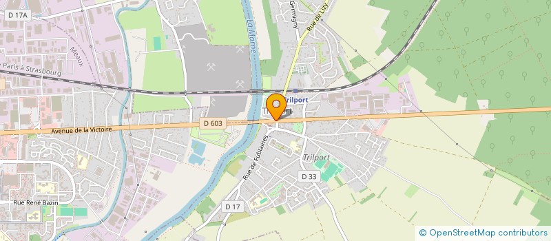 localisation de l'entreprise LAMI QAL  TRILPORT