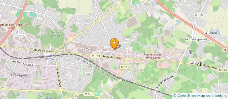 localisation de l'entreprise LAMI REMI  BASSE-GOULAINE