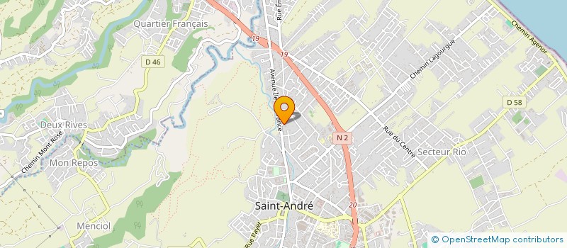 localisation de l'entreprise LAMIA à SAINT-ANDRE