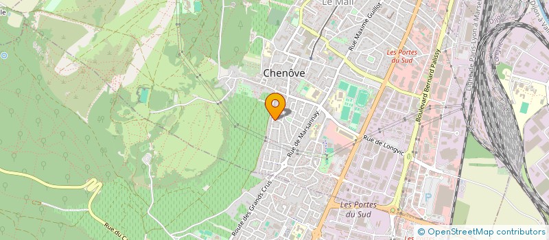 localisation de l'entreprise LAMIA CONSULTING MANAGEMENT - L.C.M. à CHENOVE